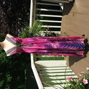 Shahidaparides Silk Maxi Dress, M, Excellent Used Condition